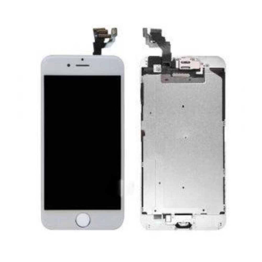 iPhone 6 Display Assembly with Front Camera and Home Button - White/Gold